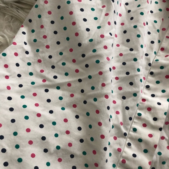 Vintage Polka Dot Pin Up button down shirt top z - Picture 5 of 7